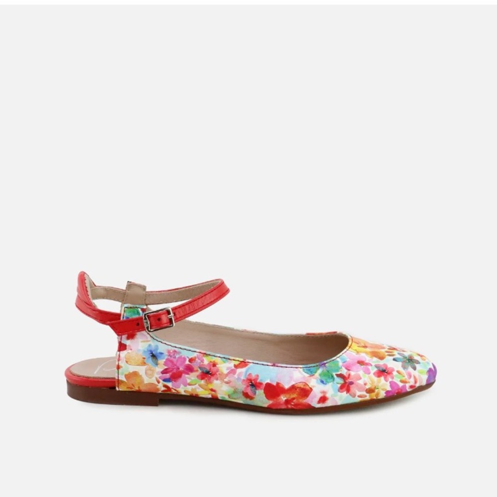 Papanatas Piel Bequer Flores 39 floral print slingback leather